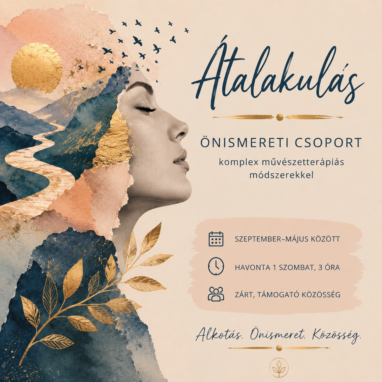Átalakulás csoport insta post